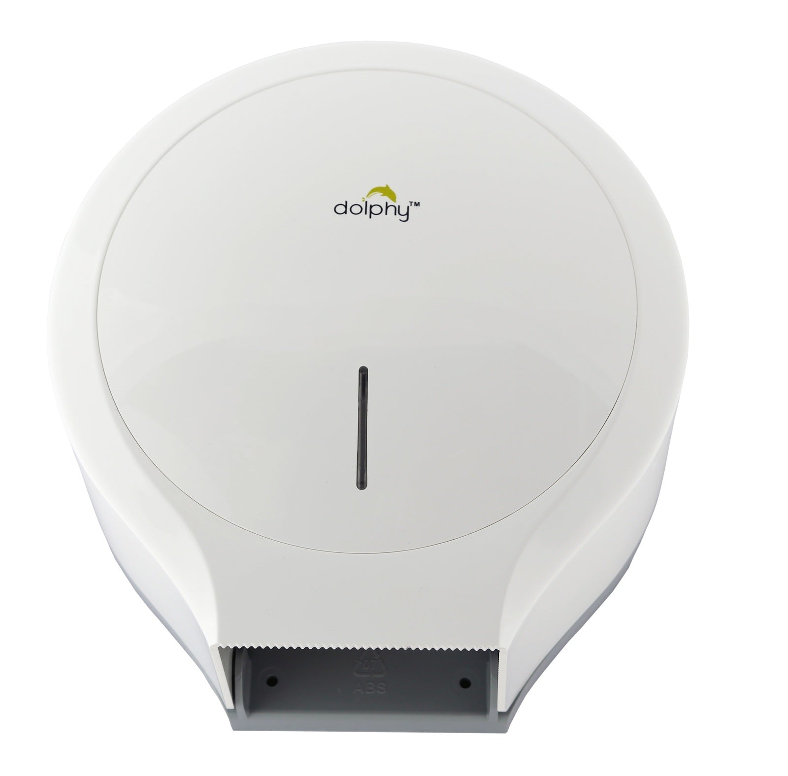 Premium Classic Jumbo Toilet Paper Roll Dispenser – White