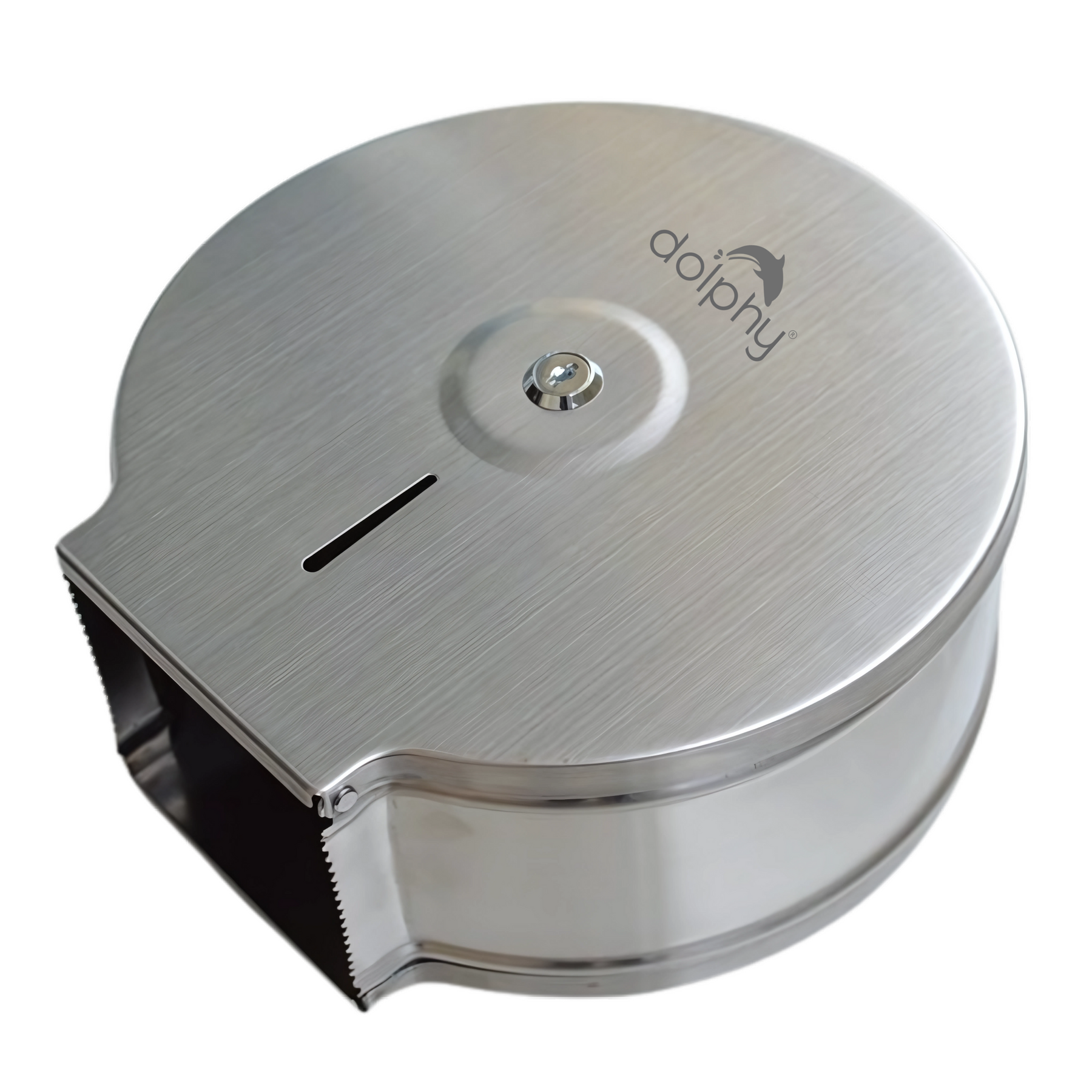 Premium Stainless Steel Jumbo Toilet Roll Dispenser – Satin