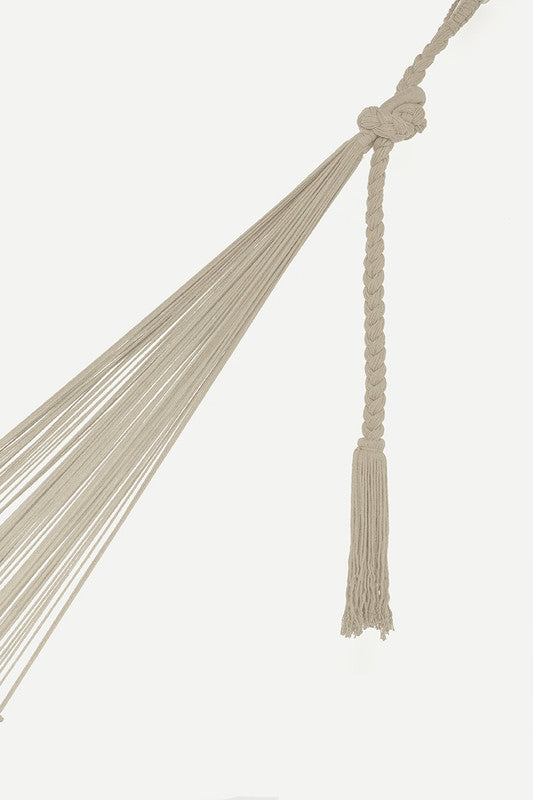 Mayan Legacy King Size Hammock - Handwoven Cotton with Crocheted Tassels - SuperSaverAU - view 4