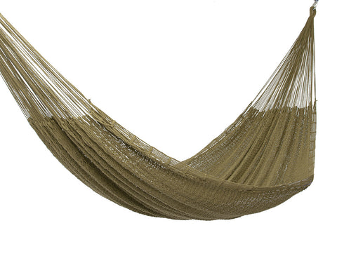 Mayan Legacy King Size Outdoor Cotton Hammock Cedar - 250kg Capacity, Free Shipping - SuperSaverAU - view 1
