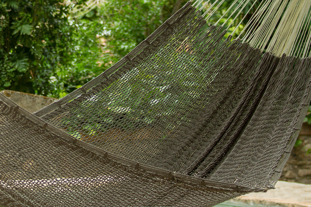 Mayan Legacy King Size Outdoor Cotton Hammock - 250kg Capacity, Free Shipping - SuperSaverAU - view 4