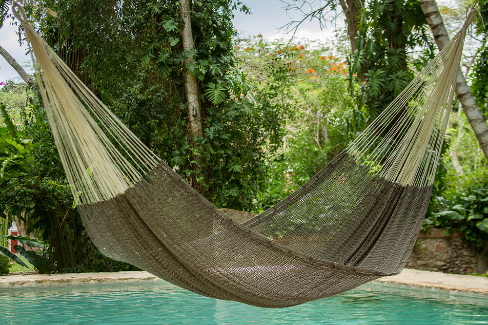 Mayan Legacy Queen Size Outdoor Cotton Hammock - Jardin Colour, Free Shipping - SuperSaverAU - view 2