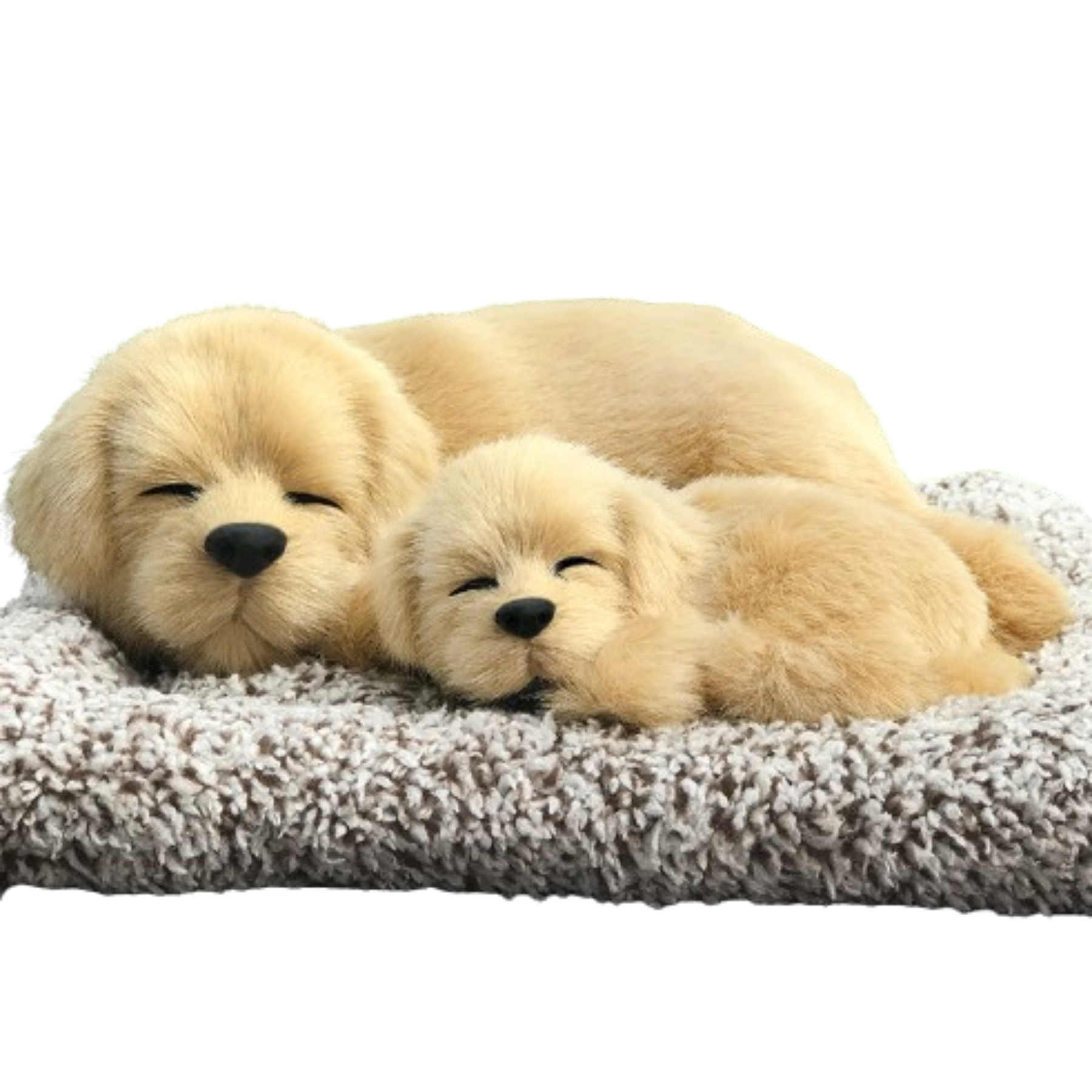 Sleepy Tails Mother & Baby Golden Retriever Set - 25cmL x 7cmH x 20cmW - SuperSaverAU - view 1