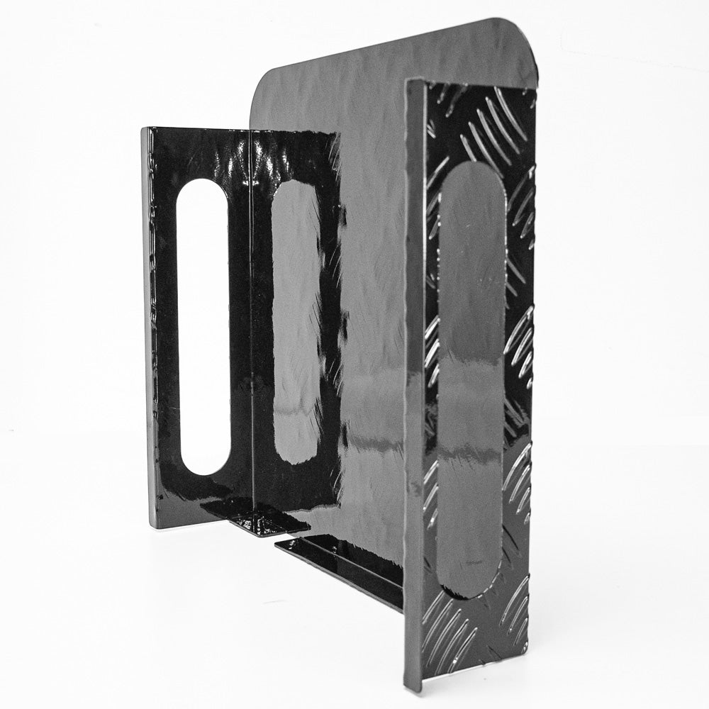 Premium Black Aluminium Alloy Diesel Tank Cover with Sight Gauge Cut Outs