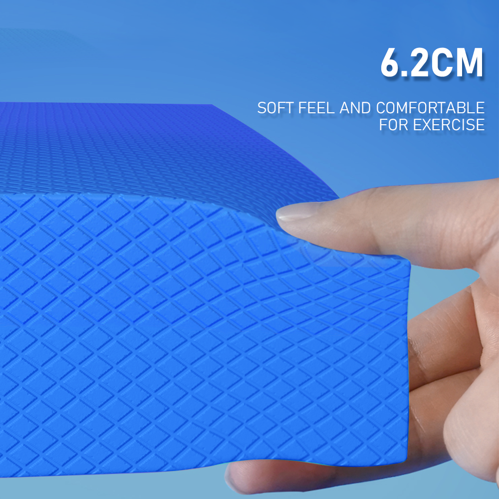 Premium Blue Non-Slip Balance Foam Pad for Fitness & Therapy