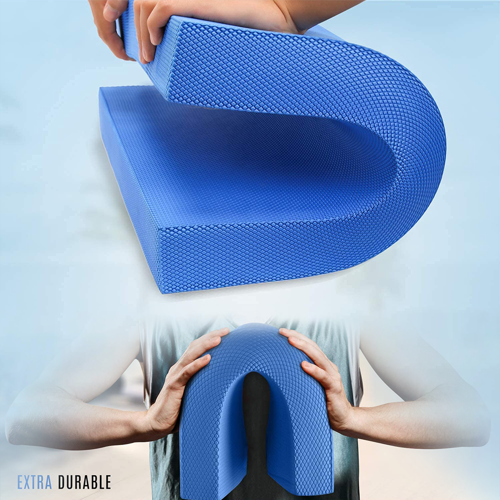 Premium Blue Non-Slip Balance Foam Pad for Fitness & Therapy