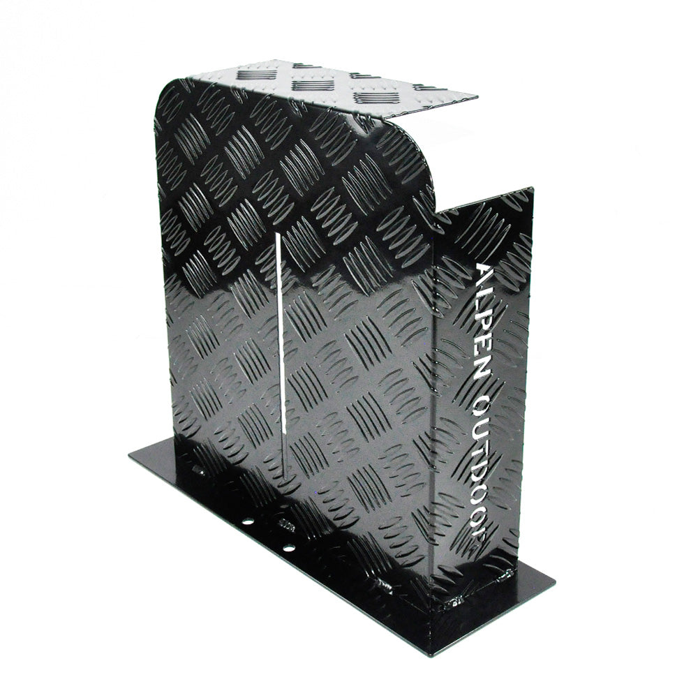 Alpen Outdoor Aluminium Diesel Tank Base Mount - Black, 10L/15L