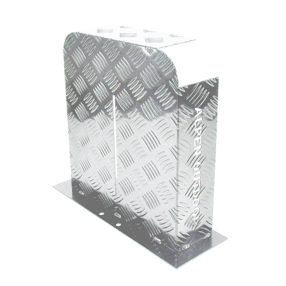 Alpen Outdoor 2mm Aluminium Diesel Heater Fuel Tank Cover - Double Side Silver