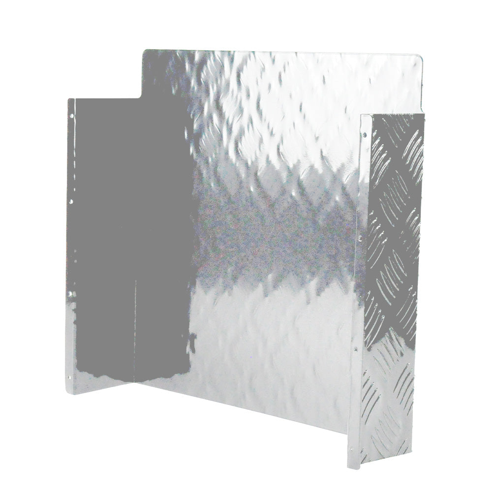 Premium Aluminium Diesel Tank Cover - Silver, 10L/15L