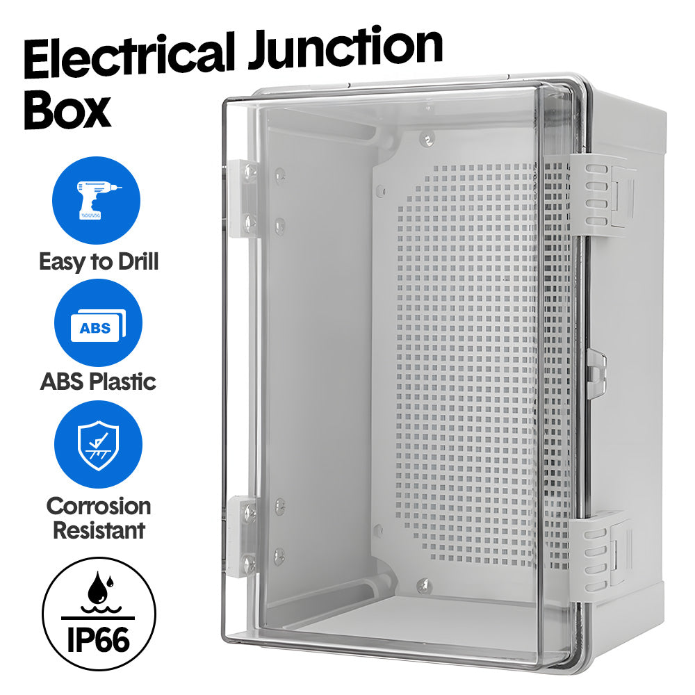 Premium IP66 Waterproof ABS Electrical Junction Box 30x20x17cm