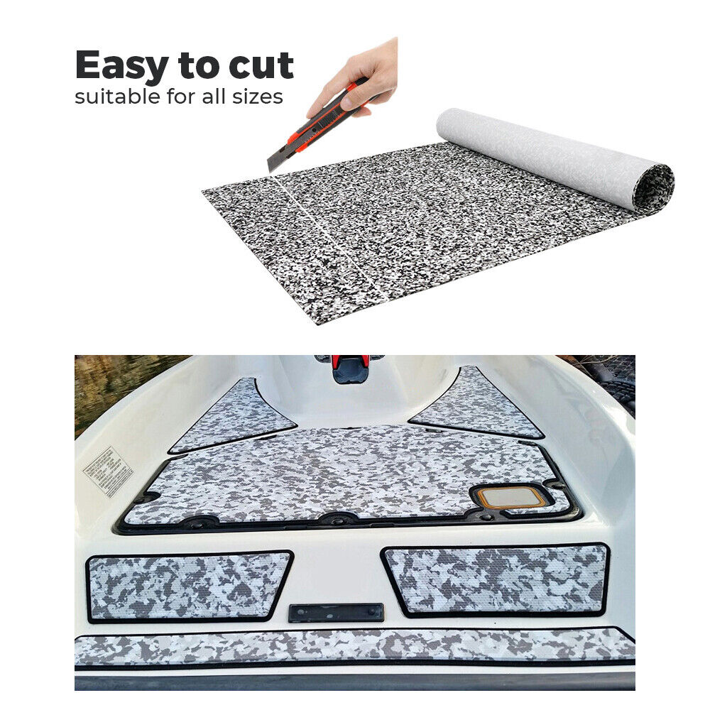 Premium EVA Boat Flooring Mat - Camo, 240 x 90cm