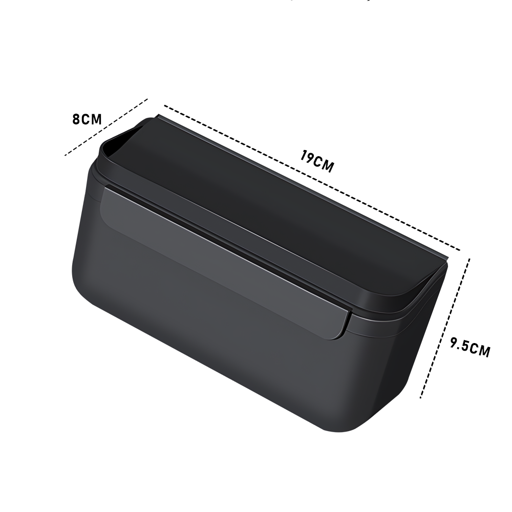 Premium Black TPE Car Boot Organiser Storage Box