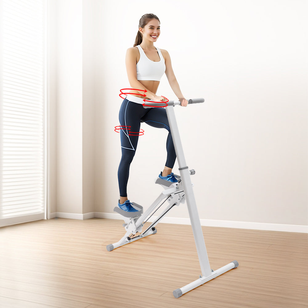 Premium Foldable Vertical Stair Climber with Digital Display - 150kg