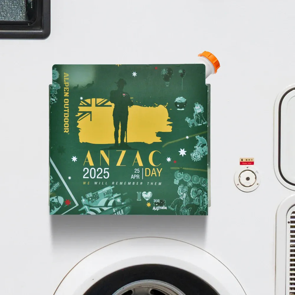 Alpen Outdoor ANZAC Diesel Tank Cover - Green, 10L/15L