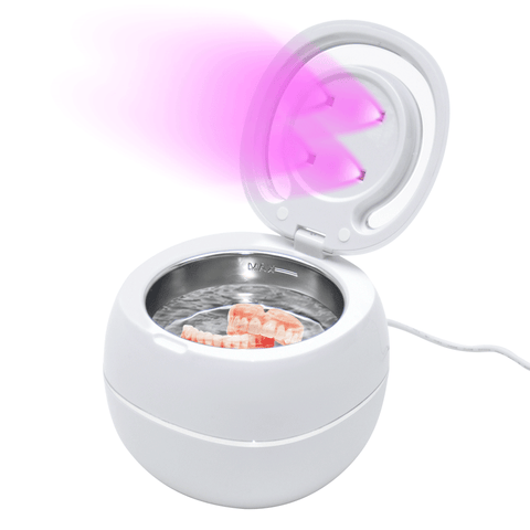 Premium Portable Ultrasonic UV Cleaner 42kHz 180-220ml with Dual Timer