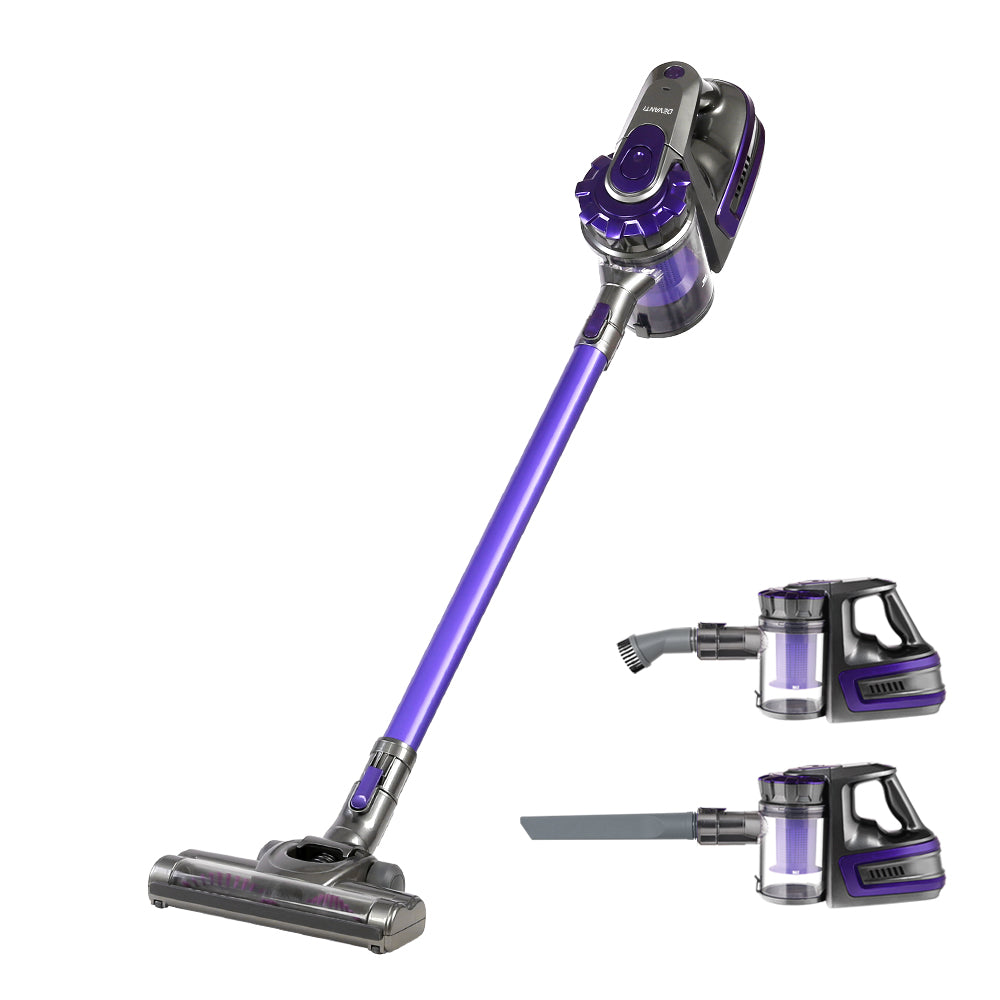 Devanti Stick Vacuum Cleaner Bagless Cordless 150W Purple - SuperSaverAU - view 8