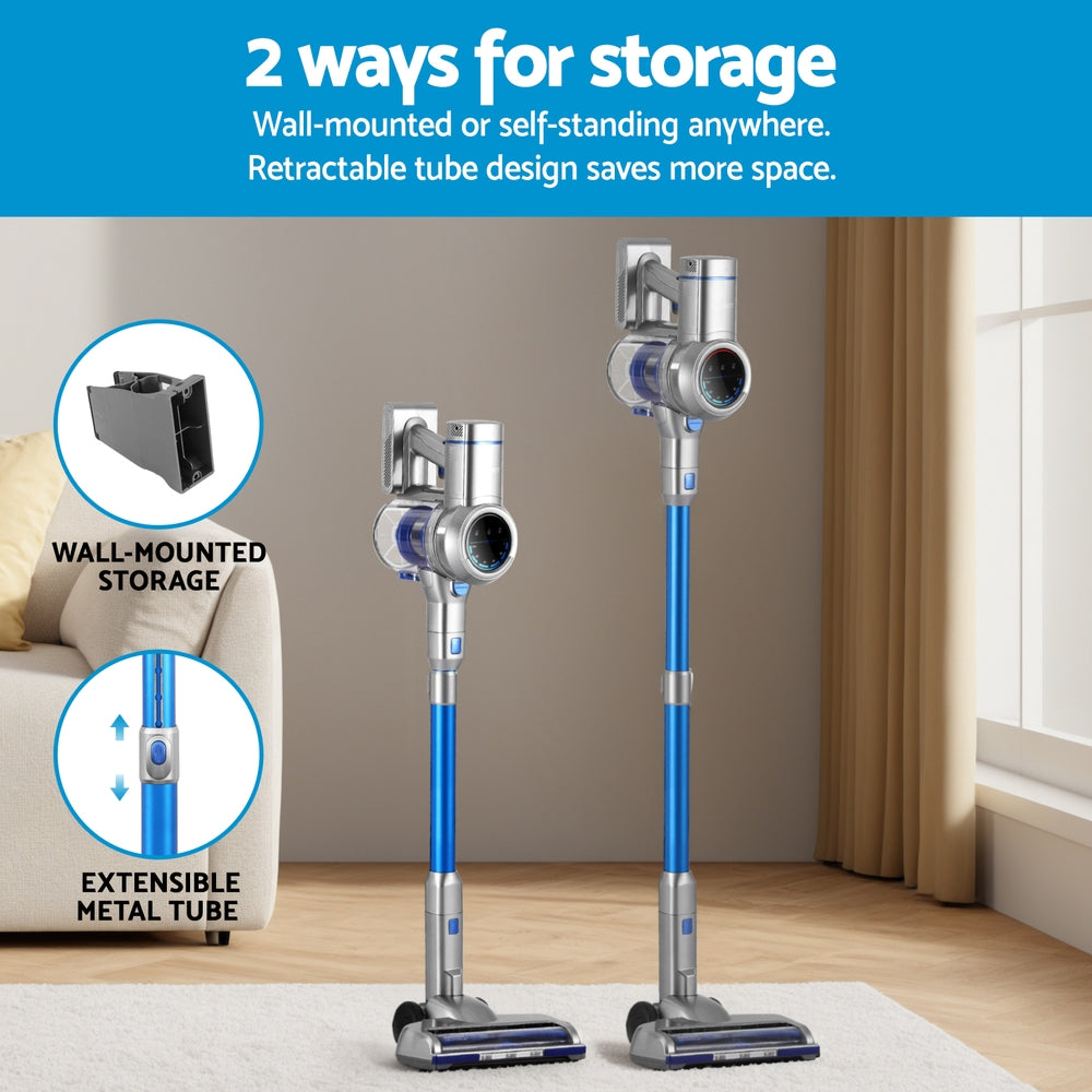 Devanti 300W Stick Vacuum Cleaner Cordless Self-Standing - SuperSaverAU - view 6
