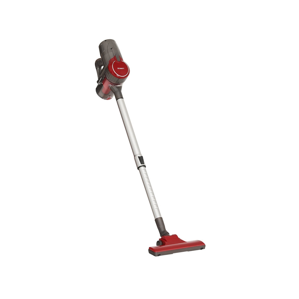 Devanti Corded Stick Vacuum Cleaner 500W Red with HEPA Filter and 3.8m Cable - SuperSaverAU - view 7