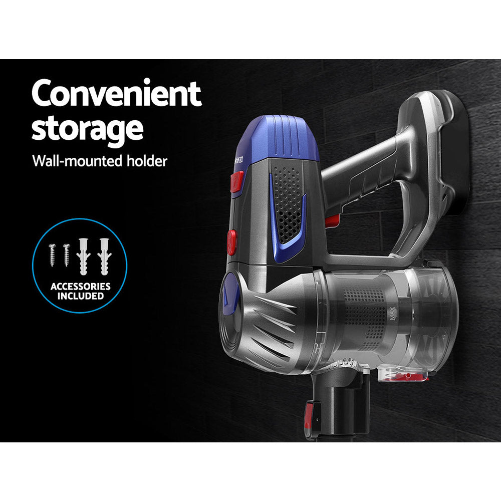 Devanti Stick Vacuum Cleaner Bagless Cordless 150W Gold - SuperSaverAU - view 5