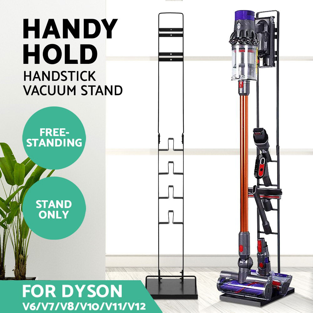 Artiss Freestanding Dyson Vacuum Cleaner Stand for V6 7 8 10 11 Black - SuperSaverAU - view 3