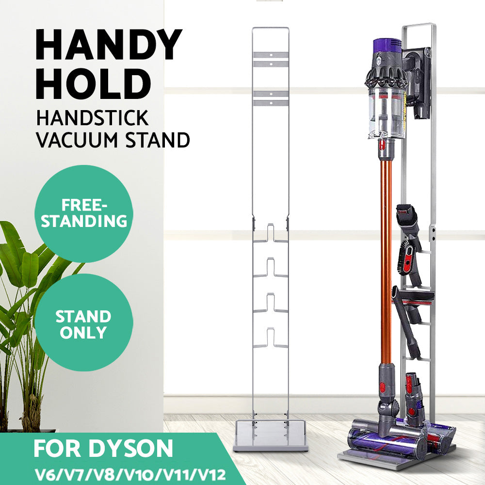 Artiss Freestanding Dyson Vacuum Cleaner Stand for V6 7 8 10 11 Silver - SuperSaverAU - view 3