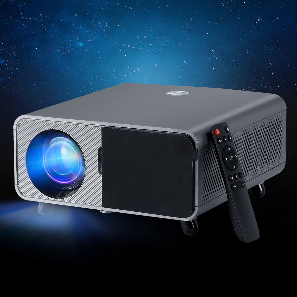 Devanti 1080P 4K WiFi Projector with 2.4G/5G & HDMI