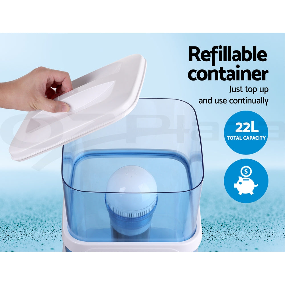 Devanti Water Cooler Dispenser 22L Filter Bottle - SuperSaverAU - view 5