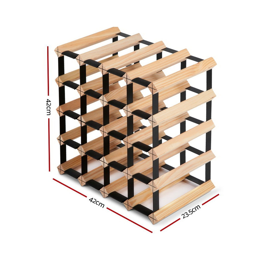 Artiss Wine Rack 20 Bottle - SuperSaverAU - view 2