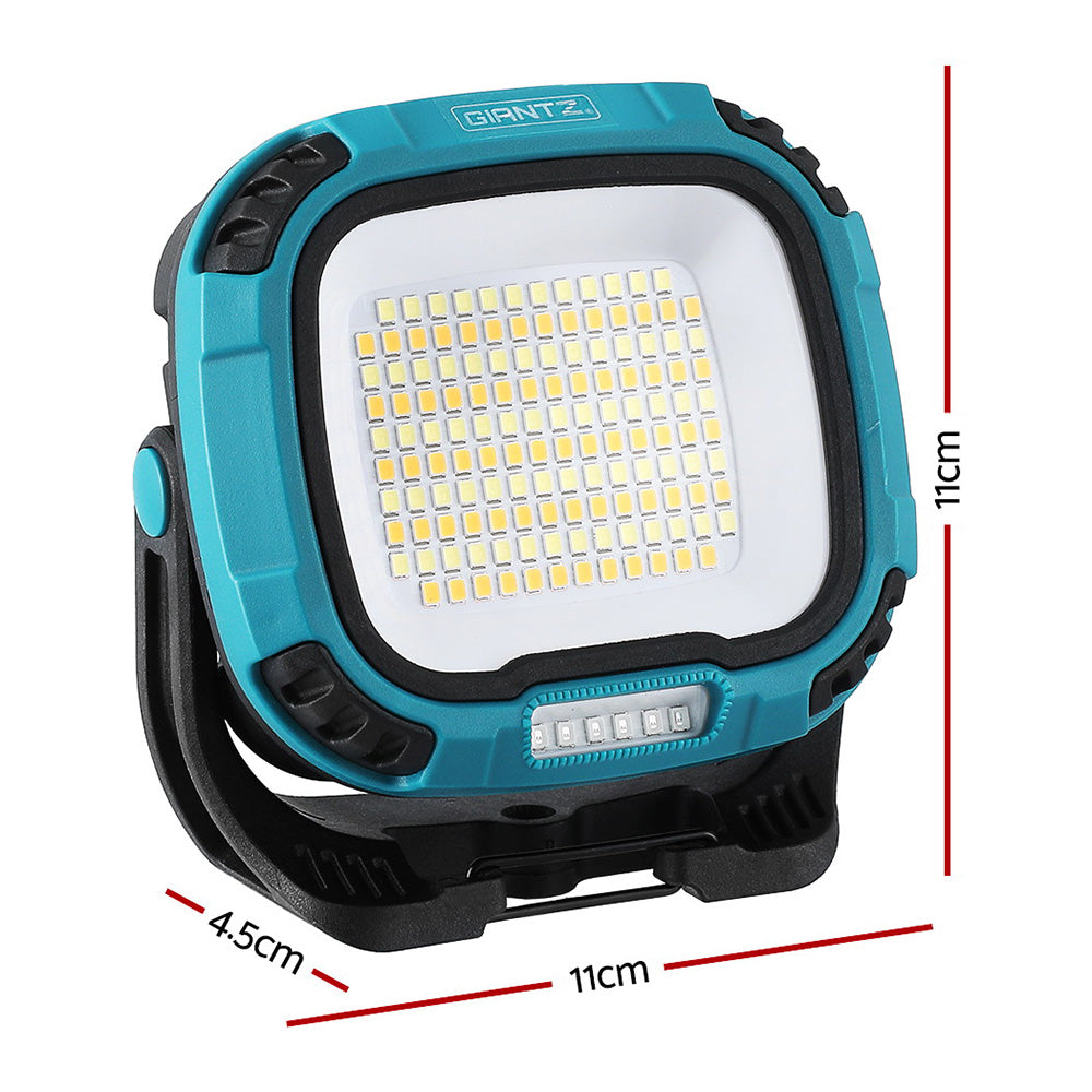 Giantz Work Light 142 LED Rechargeable USB Cordless Magnetic Lamp 11cm - SuperSaverAU - view 2