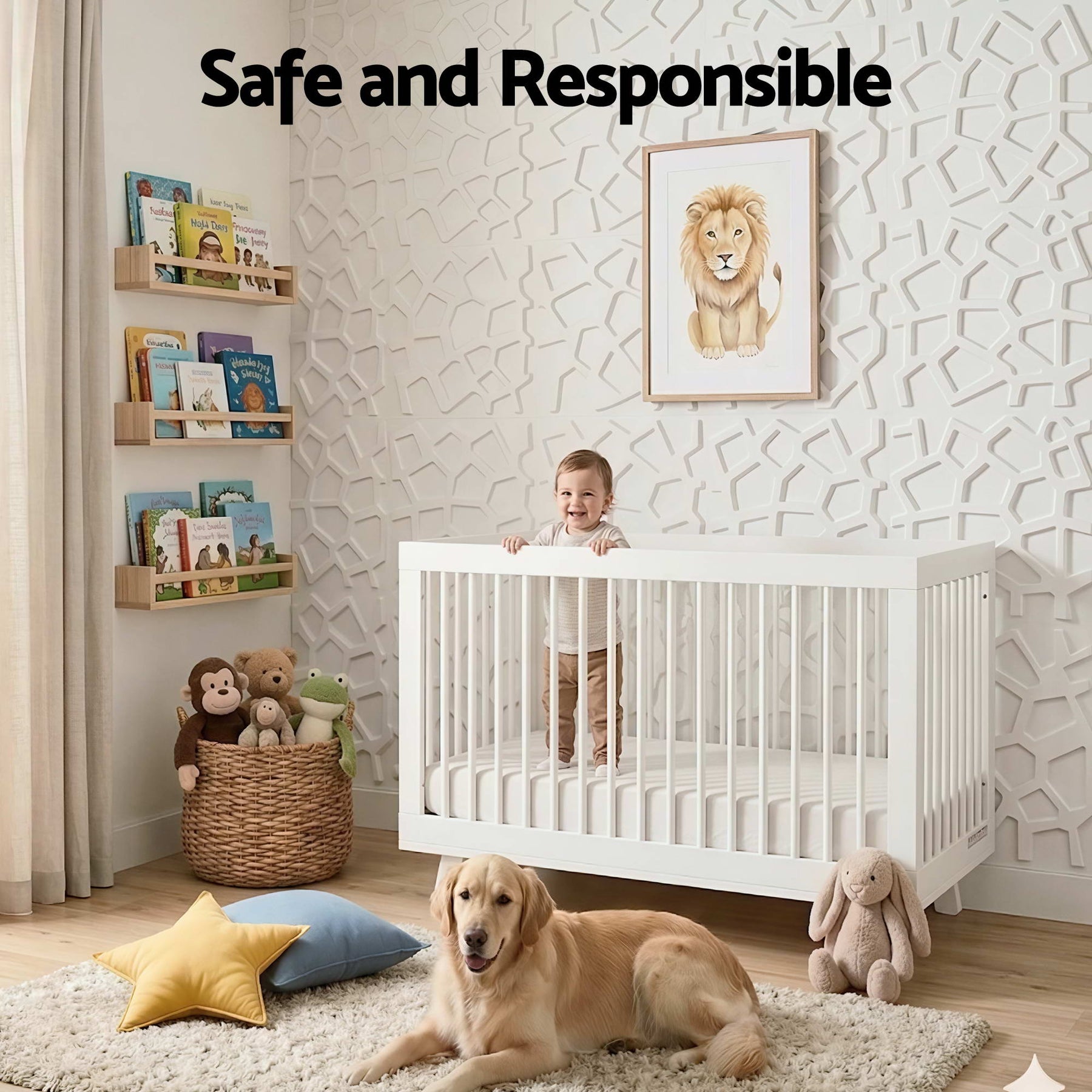 Artiss 3D Wall Panels PVC Decorative Panels 50x50cm Set of 15 Feature Wall Poly - SuperSaverAU - view 5