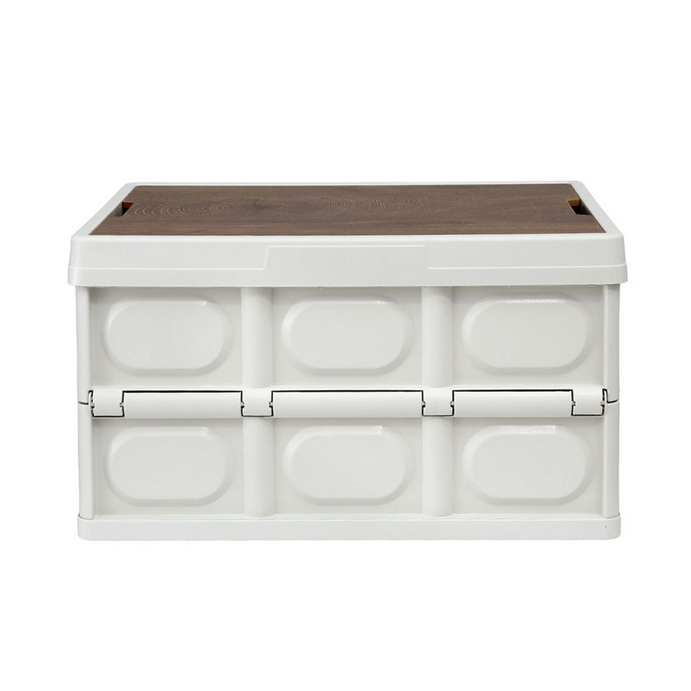 Gardeon 50L Collapsible Outdoor Storage Box - SuperSaverAU - view 4