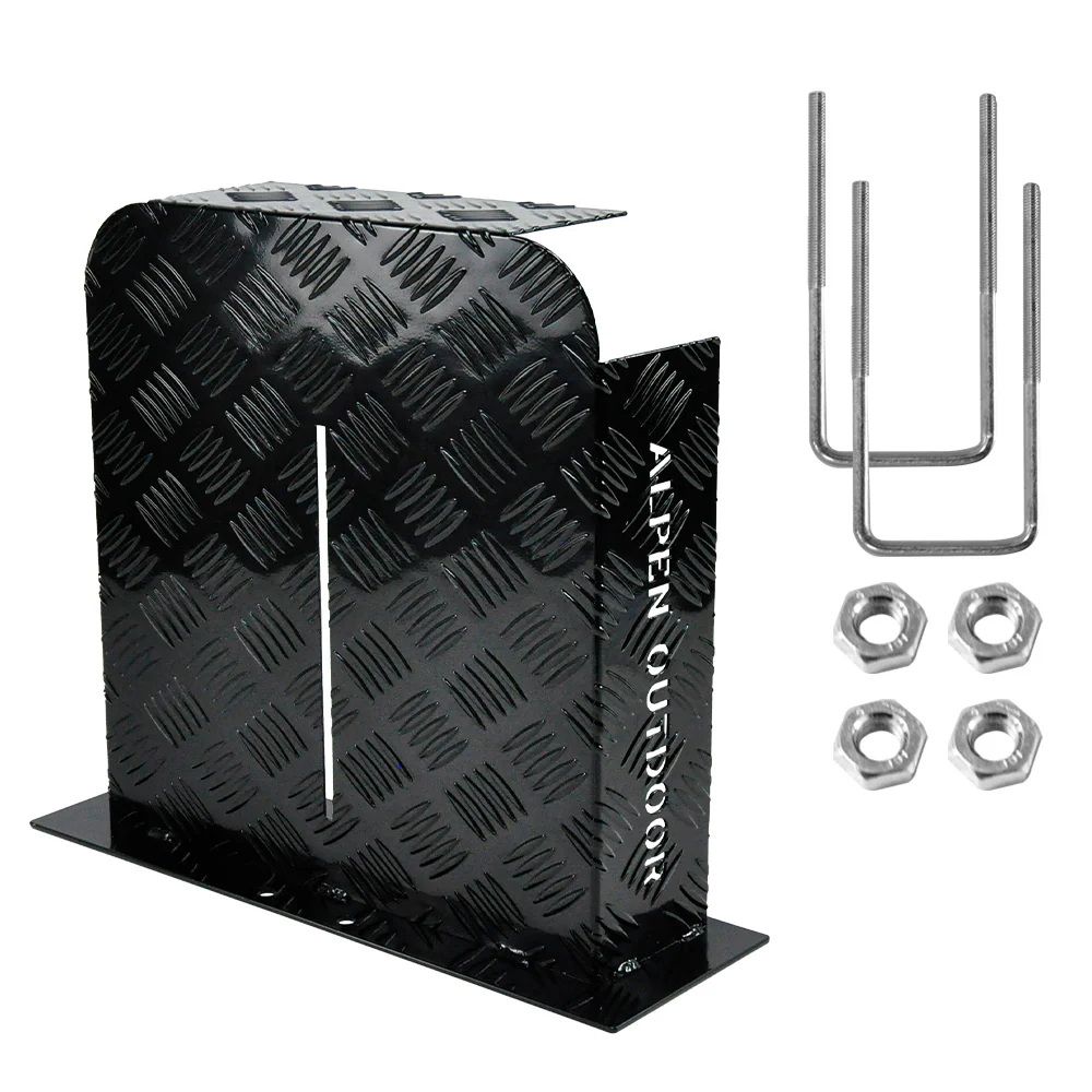 Alpen Outdoor 2mm Aluminium Diesel Heater Fuel Tank Cover - Double Side Black