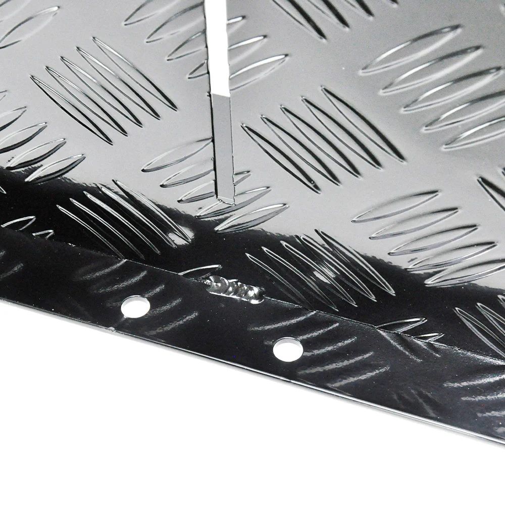 Alpen Outdoor 2mm Aluminium Diesel Heater Fuel Tank Cover - Double Side Black