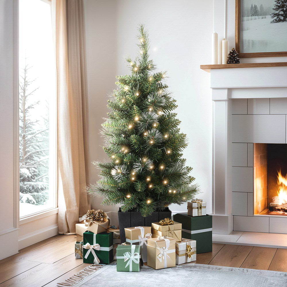 Jingle Jollys Christmas Tree 90cm Potted Xmas Tree Party Decorations - SuperSaverAU - view 7
