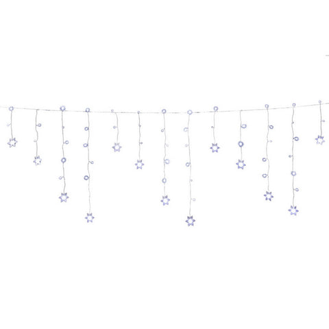 160 LED 6M Christmas Lights Icicle Light Solar Cold Jingle Jollys - SuperSaverAU - view 1