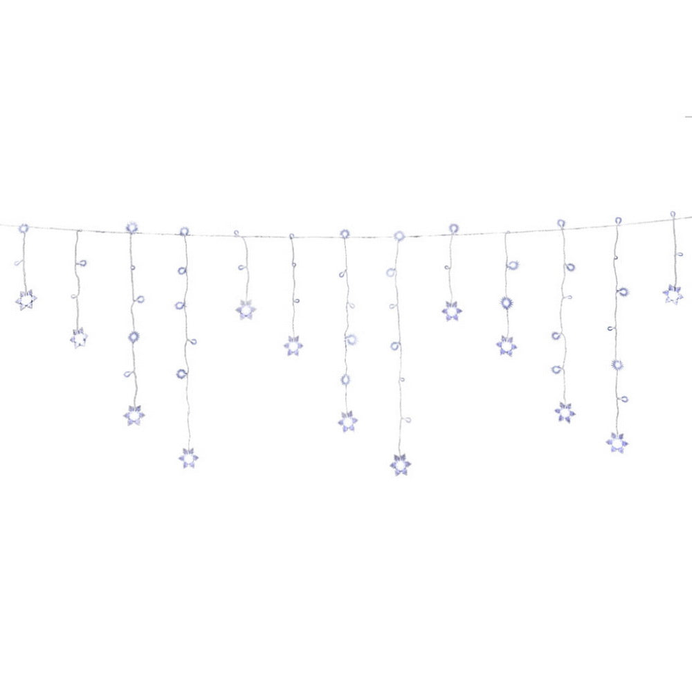 160 LED 6M Christmas Lights Icicle Light Solar Cold Jingle Jollys - SuperSaverAU - view 1