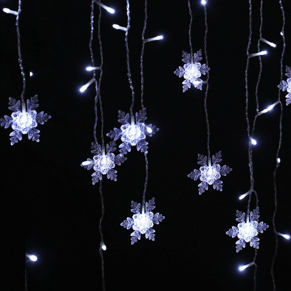 160 LED 6M Christmas Lights Icicle Light Solar Cold Jingle Jollys - SuperSaverAU - view 3