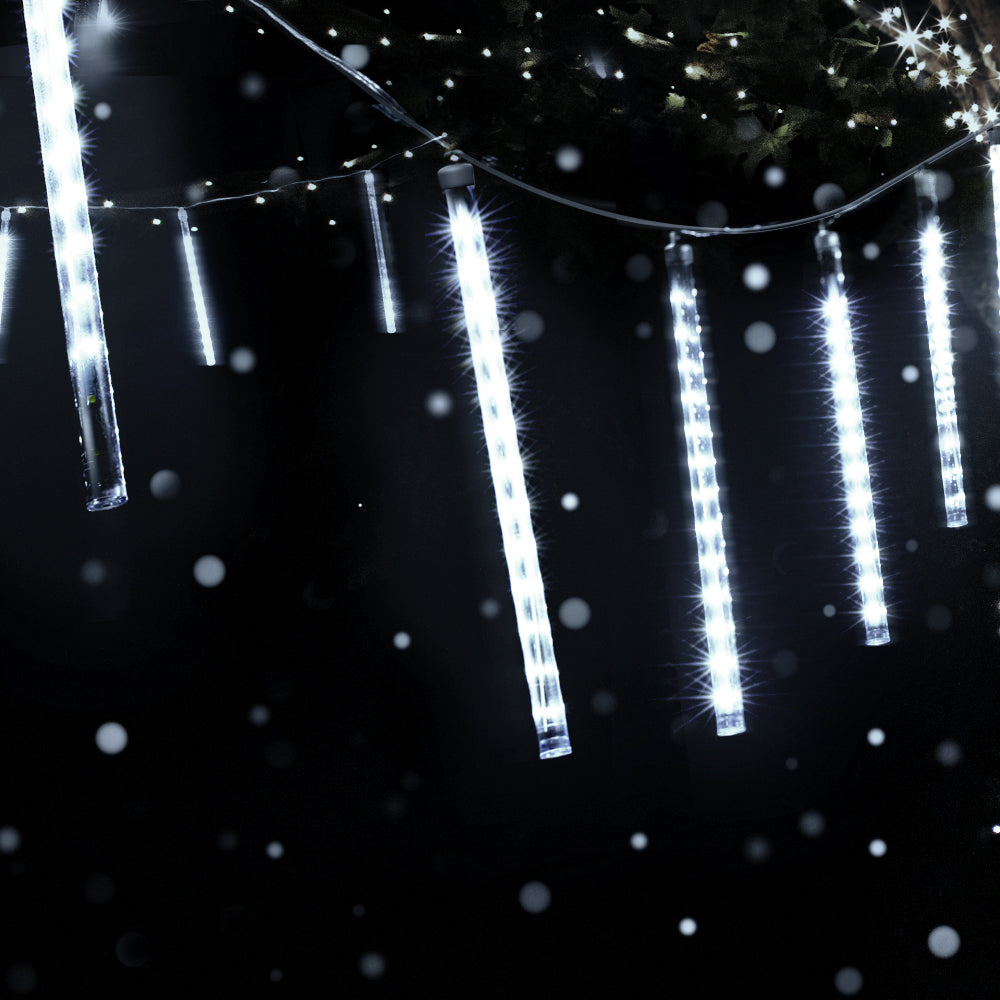 12M Christmas Lights Icicle Light 960 LED Falling Metor Jingle Jollys - SuperSaverAU - view 5