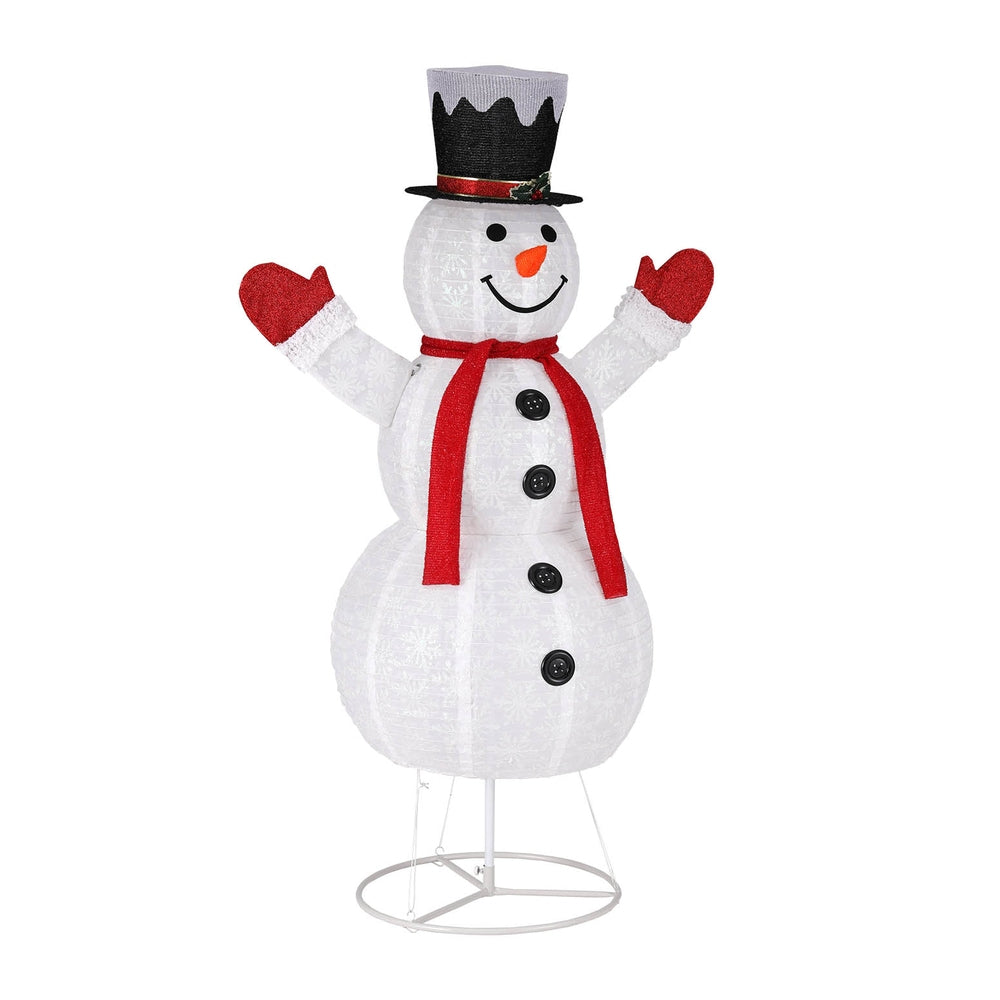 1.7M Christmas Lights 200 LED Fairy Light Snowman Decorations Jingle Jollys - SuperSaverAU - view 3