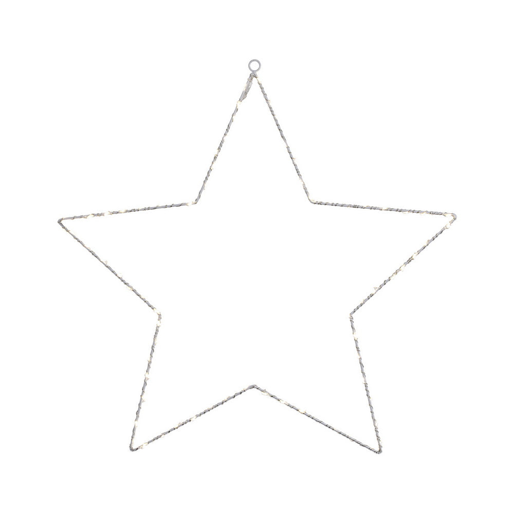 Jingle Jollys Christmas Lights 50cm Star 70 LED Xmas Decorations - SuperSaverAU - view 1