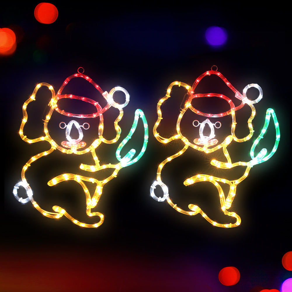 0.48M Christmas Lights Motif 216 LED Rope Light Outdoor Decoration Jingle Jollys - SuperSaverAU - view 4