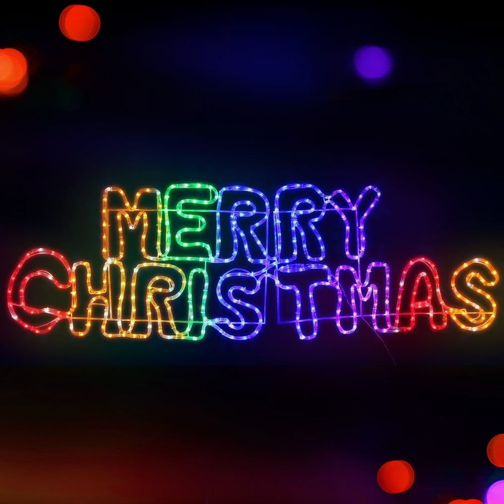 1.6M Christmas Lights Motif 360 LED Rope Light Outdoor Decoration Jingle Jollys - SuperSaverAU - view 5