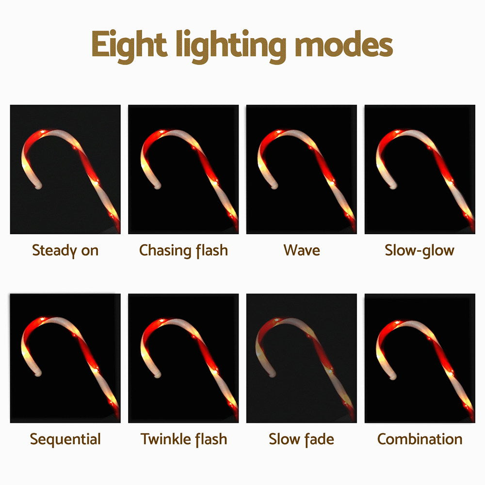 42 LED 6 PCS Christmas Lights Path Ground Light Garden Decorations Jingle Jollys - SuperSaverAU - view 5