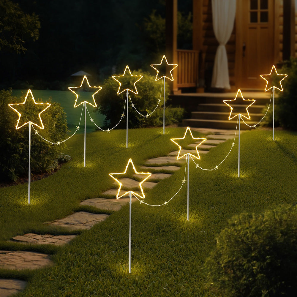 Jingle Jollys 4 PCS Christmas Lights Path Ground Light Garden Decorations 144 LED - SuperSaverAU - view 7