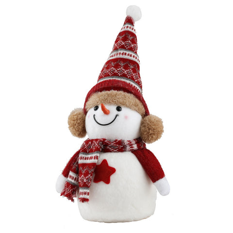 Jingle Jollys Christmas Snowman Handicraft Ornaments Party Decorations 35cm - SuperSaverAU - view 1