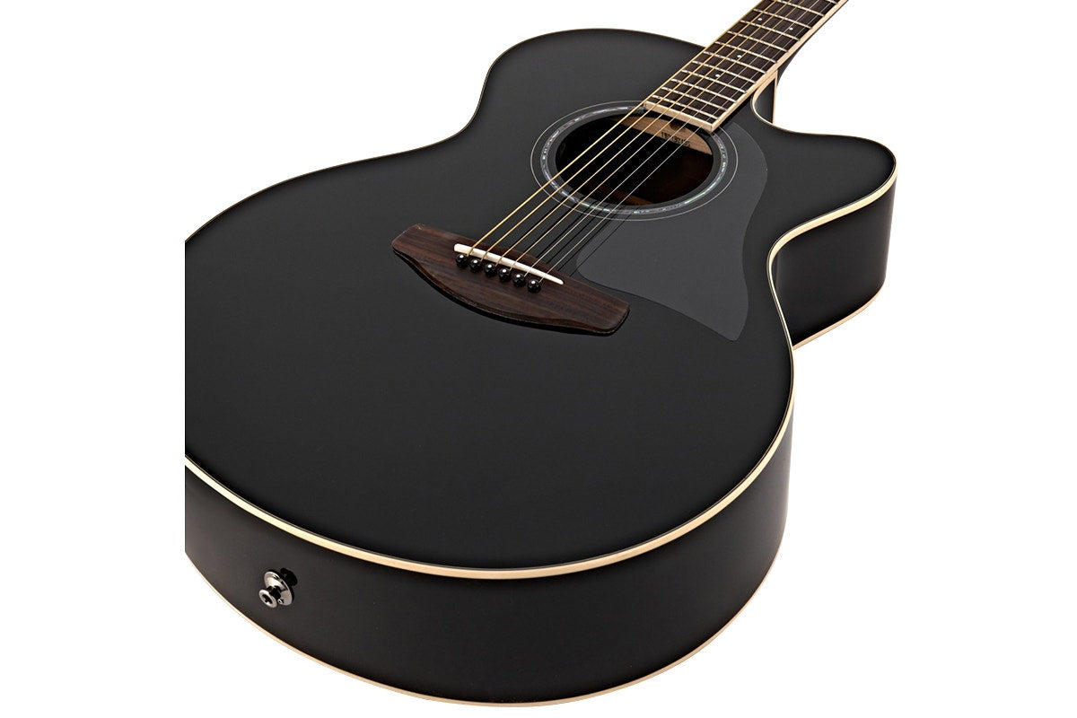 Yamaha CPX600 Acoustic-Electric Guitar (Black)