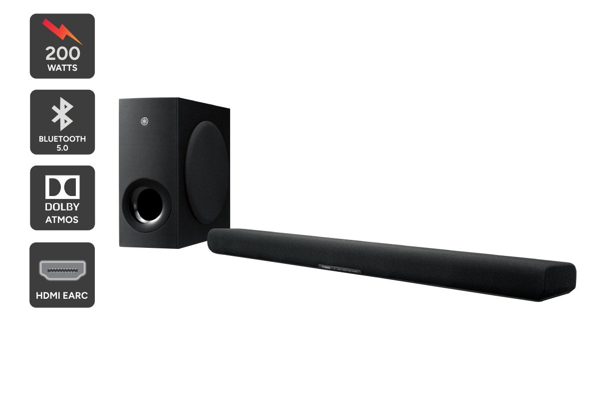 Yamaha Dolby Atmos Sound Bar with Wireless Subwoofer - SR-B40A)