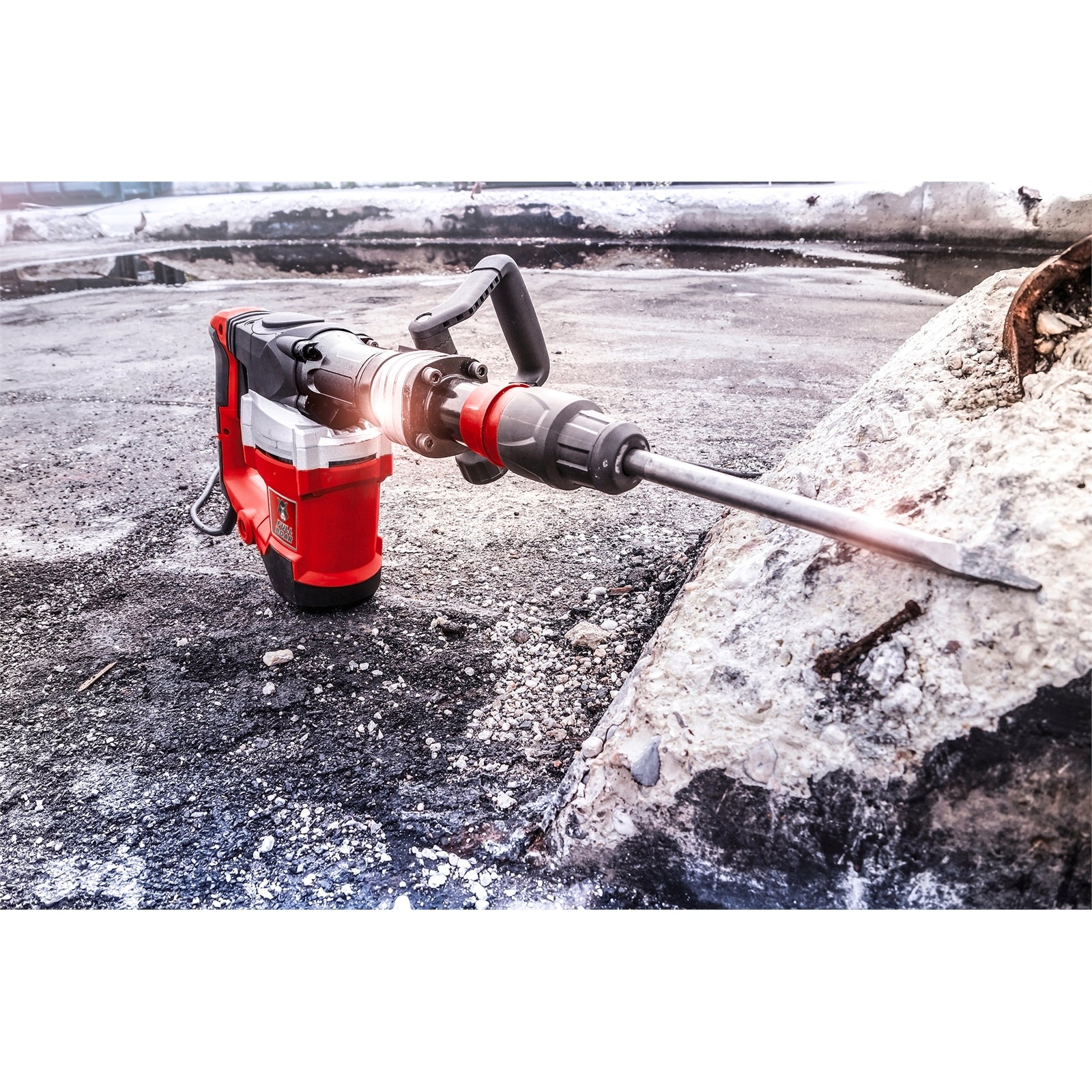 Full Boar 1500W SDS Max Demolition Hammer Kit 32J Anti-Vibration FBT-1100
