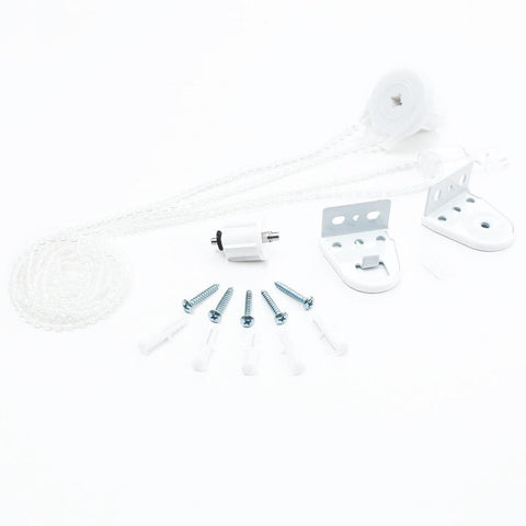 Windoware Roller Blind Hardware Kit - 28mm - Satin - Complete Set - SuperSaverAU - view 1