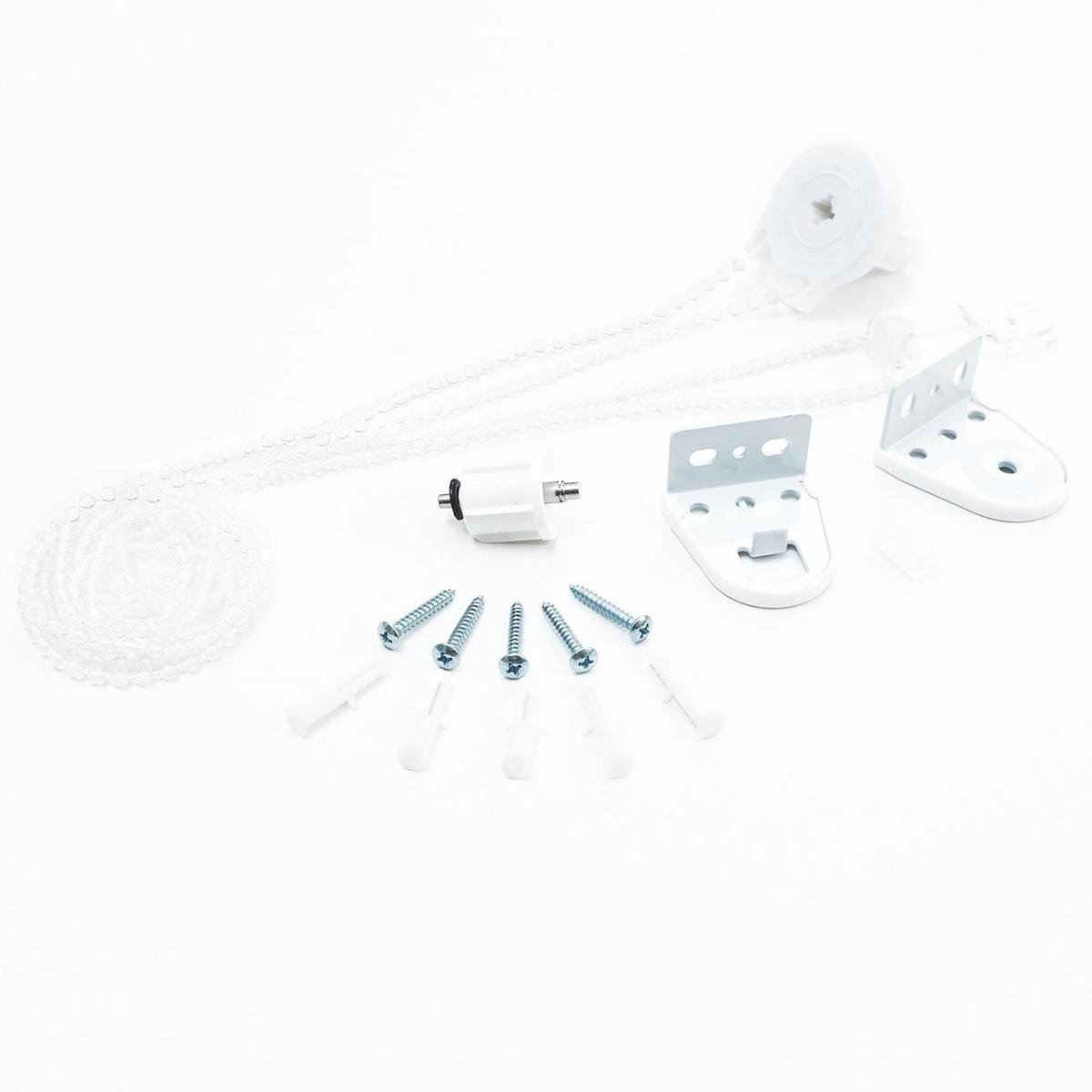 Windoware 28mm Spline Tube Roller Blind Hardware Kit - Satin